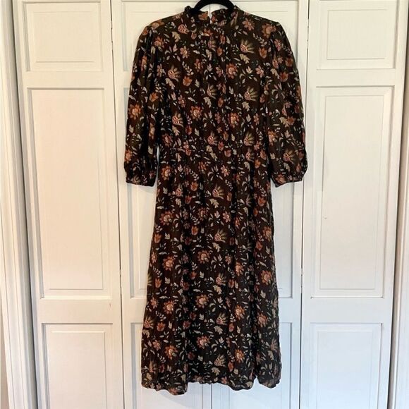 Rachel Zoe Floral Boho High Neck Dress - Picture 3 of 16